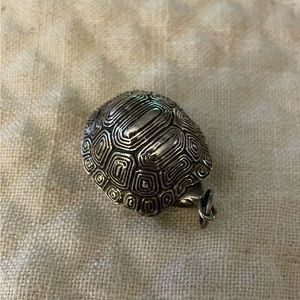 Silver Turtle Chime Charm